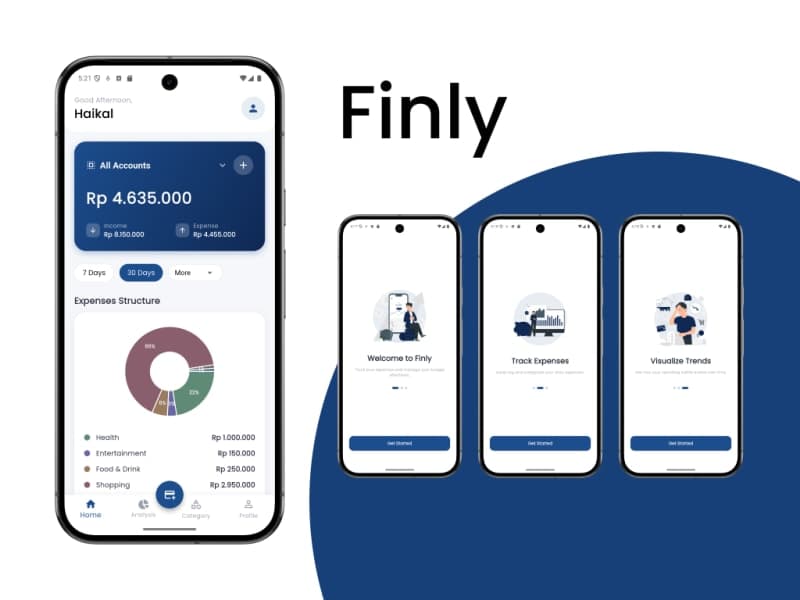 Finly - Finance Tracker App