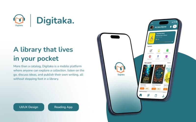 Digitaka - E-Library App